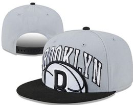 Brooklyn''Nets''Ball Caps 2023-24 unisex fashion cotton strapback baseball cap snapback hat men women sun hat embroidery spring summer cap wholesale a