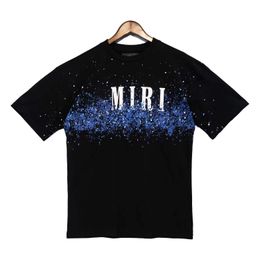 Men's designer crewneck Full Sky Stars letter print T-shirt Street trend Hip Hop style men and women with loose everything short sleeve size s to xl