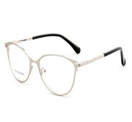 Luxury Diamond Stainless Steel Glasses Frame Women Progressive Multifocal Lens Eyewear See Near Far Vintage Reading Eyeglasses8940788