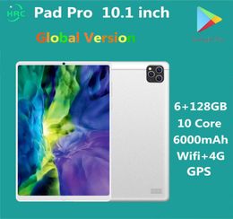 Pad Pro Tablets 10 1 inch 6GB RAM 128GB ROM tablet Android 100 tablete 4G LTE phonecall tablets 6000mAh Tablet pc6264178