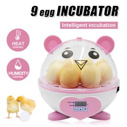 Accessories 220V Egg Incubator Farm Incubation Tool Digital Temperature For Chicken Duck 9 Eggs Incubation Device