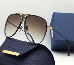 Classic Pilot Sunglasses GoldBrown 20th Anniversary Sonnenbrille Fashion Summer sunglasses Mens glasses unisex New with box7335226