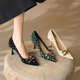 Dress Shoes 2024 High Heels Women Elegant Luxury Sexy Fashion Pumps