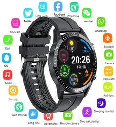 2021 Moda Smart Watch Touch Screen Bluetooth Call Smartwatch Rastreador de fitness Inteligente Freqüência cardíaca Blood Press4178465