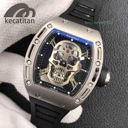 Luxury Automatic Mechanical Watch Richar m Watch Date Swiss Designer Watch Italian World Brand Watch Waterproof Stainless Steel Fashion Watch Kt82