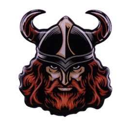 Viking Warrior Horned Helmet Enamel Pin Medal Brooch Accessories Gothic Unique Jewellery Gift7966389