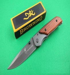 Special offer Browning 338 332 Pocket Folding knife Outdoor camping hiking Small folding knife knives with original paper box pack3686028