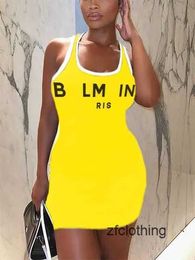 Designer Dresses Womens Luxury Clothing Causal Street Style Dress 2023 Summer Fashion Letter Printed For Woman Slim Quick Dry Mini Skirt Plus Size 3xl Clorhing UQHB
