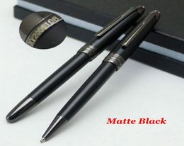 Limited Edition High Quality Matte Black Ballpoint Rollerball Pen Classique School Office Supply with Number XY20061086243342