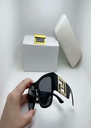 Men Black Gold 57mm Dark Grey Polarised Sunglasses OVE 4403 Fashion Square Frame Unisex Summer Style sun glasses Top Quality With 1666713