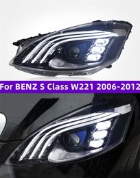 All LED Headlight For W221 S300 S400 2006-2012 Maybach Design Signal Lights LED Auto Headlights Assembly