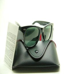 1pcs Fashion Sunglasses Eyewear Sun Glasses Designer Mens Womens Brown Cases Black Metal Frame Dark 50mm Lenses4389976
