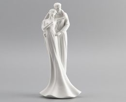 All porcelain wedding gifts fine series bridegroom and bride Resin ornaments sculpture soft home furnishings4305964