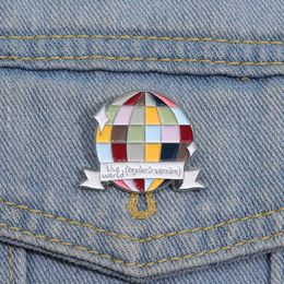 Disco Stage Light Enamel Pins Custom Brooches Lapel Badges Funny Jewelry Gift for Fans Friends