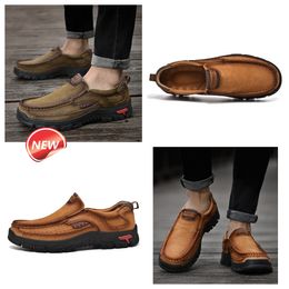 new selling shoes for men leather GAI casual shoes Business Loafers lightweight high Quality Climbing designer mens Shoes don't stink feet luxury bigsize eur 38-51
