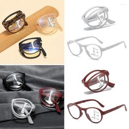 Sunglasses Multifocal Anti-Blue Light Reading Glasses Progressive Near Far Foldable Optical Spectacle Eyeglass Eye Protection PC