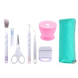 6/7/8/Pcs Silhouette Cameo Vinyl Weeding Tools Kit Basic Craft Vinyl Tools Set DIY Sewing Stitching Lettering Punch Carving Tool 240311