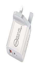 Quick Charger QC 30 PD 18W for TypeC USB Port EU US UK AU Plug Fast Charging Adapter Wall Charger for Tablets5094141