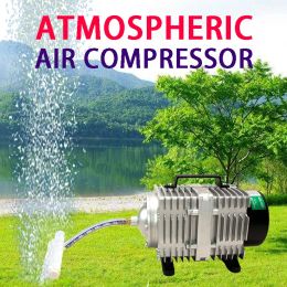 Accessories 45L/min 55L/min 70L/min Electromagnetic Air Compressor Pump Oxygen Aquarium Fish Pond Compressor Hydroponic Air Aerator Pump