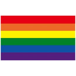 Accessories Rainbow Flag Banner Polyester Grommets Lgbt Gay Rainbow Progress Pride Flag for Room Decor Party Commemorate Gifts for Women Men
