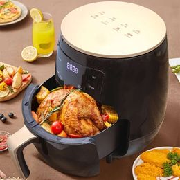 Air Fryer, Fully Automatic Multi-function Touch Screen, Large Capacity French Fries Hine