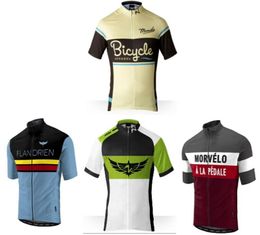 2022 Morvelo Short Sleeve Cycling Jersey Cycling Clothing Ciclismo Maillot MTB p26943819