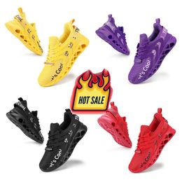 Men's trendy casual shoes crossover oversized sports shoes running shoes Coloured running shoes comfortable GAI Colourful size35-48 pink blue yellow flatform