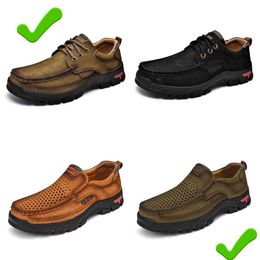 New selling leather shoes men genuine leather oversized loafers casual leather shoes hiking shoes GAI MALE 2024 high Quality bigsize Eur 38- 51 Luxury