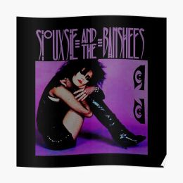 Calligraphy Siouxsie And The Banshees Poster Vintage Modern Wall Funny Decor Painting Picture Home Mural Art Print Room Decoration No Frame