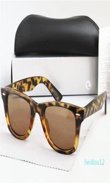 luxury 54mm Brand Design Sunglasses Vintage Pilot Sun Glasses Band Polarised UV400 Men Eyewear Women Sunglasses Polaroid Lens4825485