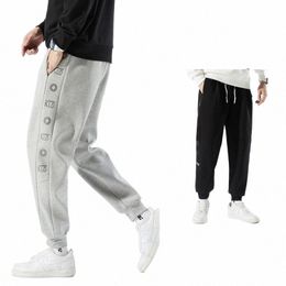 hip Hop Sweatpants Causal Comfortable Jogger Trousers Autumn New Drawstring Jogger Track Pants Plus Size Skateboard Trousers 76Ks#