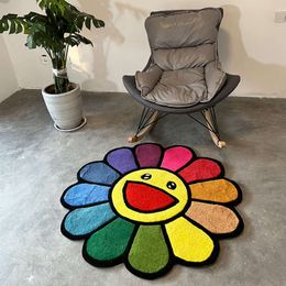 1pc Cute Soft Cartoon Area Rug Living Bedroom Washable, Non-slip, Easy to Care - Perfect for Home and Room Decor