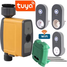 Timers Wifi Tuya Automatic Smart Home Programmable Drip Garden Watering Irrigation Timer System Controller Programmer Valve for Garden