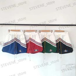 Men's Shorts Men Breathable Beach Shorts Men Women letters Print Shorts Men Women 1 1High Quality Mesh Waterproof Drawstring Short T240325