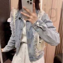 Women's Jackets designer brand KK Home New Year denim jacket with high cost performance from Heavy Industry. The Colour is fresh, sweet, and casual, versatile 3GC5