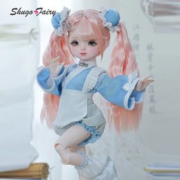 ShugaFairy Yenny 16 Bjd Dolls Long Legs Neo Chinese Style Maid Active Sweet Sister Girl Ball Jointed Birthday Gifts 240313