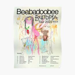 Calligraphy Beabadoobee Beatopia Poster Art Decor Modern Picture Room Decoration Mural Print Painting Funny Vintage Home Wall No Frame