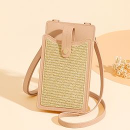 Summer Fashion Women Phone Box Crossbody Bags Functional Totes Casual Designers Shoulder Bags AAA Quality Leather Women Chain Cellphone Bag Luxury Designer