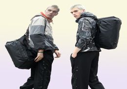 Duffel Bags Tangcoo Designed Travel Unisex Big Handbag Waterproof Men Duffle Shoulder Bag Women Carry On Luggage Black8839677