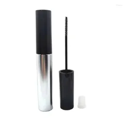 Storage Bottles 10ml Empty Eyelash Growth Liquid Black Lid Fine Long Thin Brush Makeup Tool Mascara Tube Cosmetic Packaging Containers