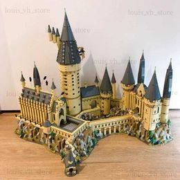 Blocks 6020 Pcs With Light Classic Building Block Castle Model Set Compatible 71043 Assembly City Bricks Christmas Kid Toys Gift T240325