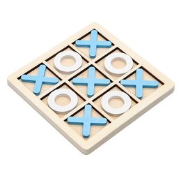 Montessori Play Game Wooden Toy Mini Chess Interaction Puzzle Training Brain Learing Early Educational Toys For Children Kids