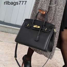 Leather Bk Genuine Women's Luxury Handbag 2024 Style Advanced Feeling Square Women's Large Capacity Single Shoulder Messenger Original Logo