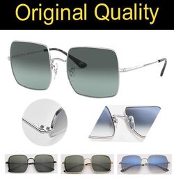 Men039s womens classic sunglasses new arrival square retro model sun glasses Glass lense with top quality leather case and reta7581228