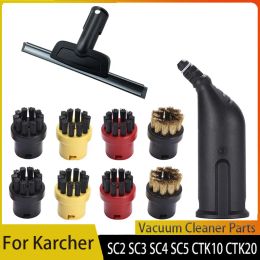 Toys for Karcher Sc2 Sc3 Sc4 Sc5 Ctk10 Ctk20 Window Nozzle Scraper Round Brush for Steam Cleaner Mirrors,clean Slit Moisture