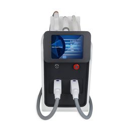 Portable 3 In 1 IPL E-light+RF+Nd Yag Laser Machine For Hair Removal Tattoo Removal Skin Rejuvenation