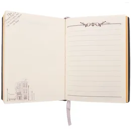 Notebook PU Scrapbook Pads Vintage Decorative Blank Sketchbook Retro Notepad Journal