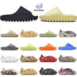 Designer Slippers Men Woman Slides Casual Sport Shoes Onyx Desert Sand Pure Azure Glow Green Soot Mensan Womans Sunmmer Sandals Slipper Shoe Spuffs