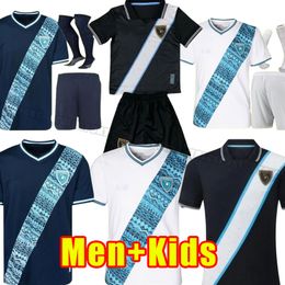 2023 2024 Guatemala National Team Mens Soccer Jerseys terzo 23 24 LOM CEBALLOS PELEG OSCAR SANTIS Home White Away Maglie da calcio Uniformi per adulti uomini bambini