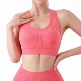 Yoga Outfit Women Sport Bra Running Vest Gym Workout Underwear Padded Crop Tops Female Sportswear Brassiere Push Up Fitness Bras